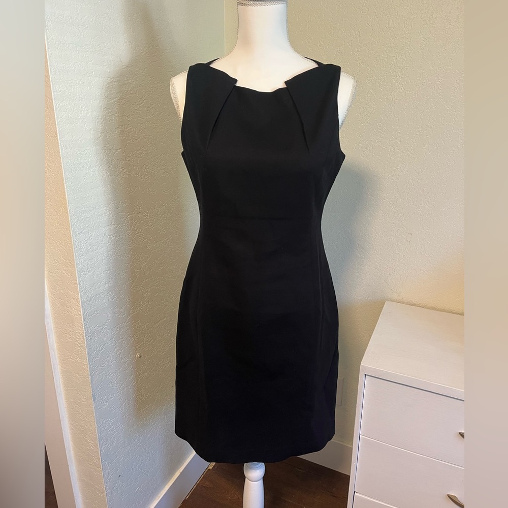 Tahari Elegant Black Dress